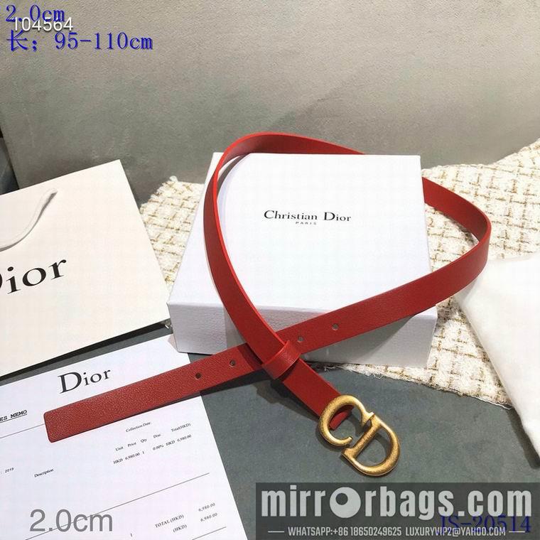 Replica Dior Belt 20mmX95-110cm 8L11