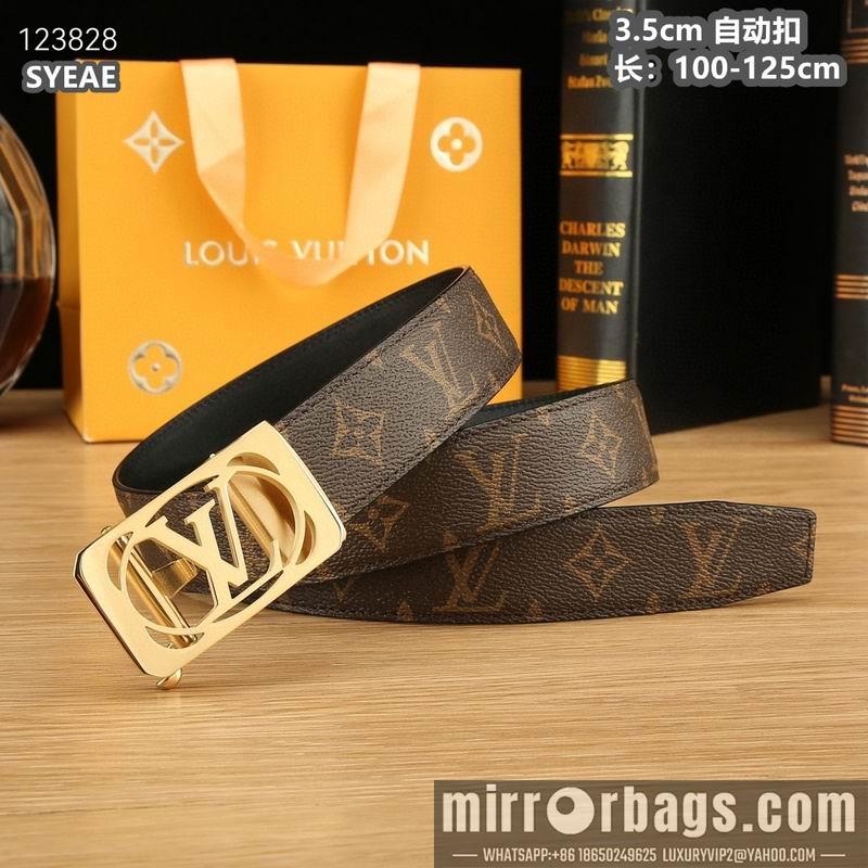 Replica LV belt 35mmX100-125cm 8L55