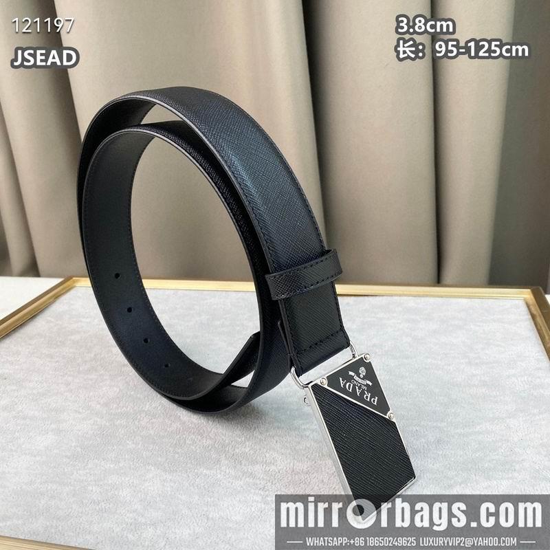 Replica Prada belt 38mmX95-125cm 8L03
