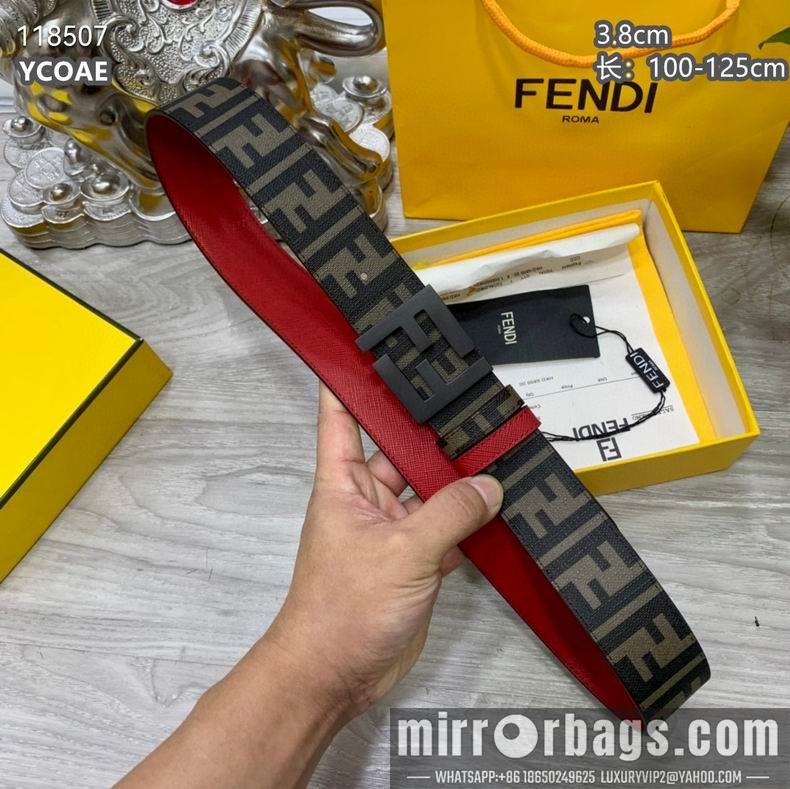Replica Fendi belt 38mmX100-125cm 8L01