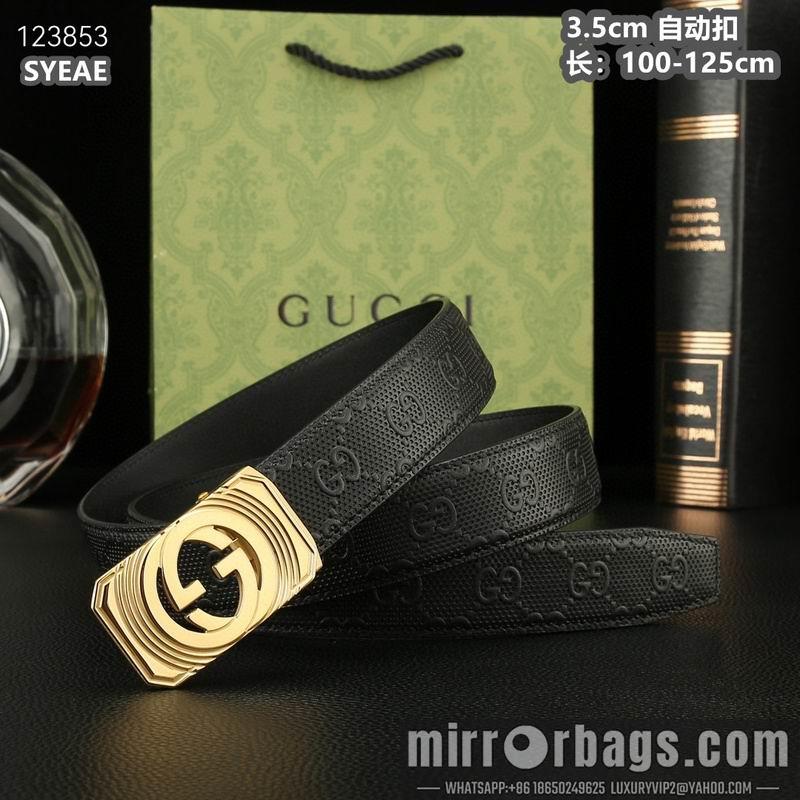 Replica Gucci belt 35mmX100-125cm 8L40