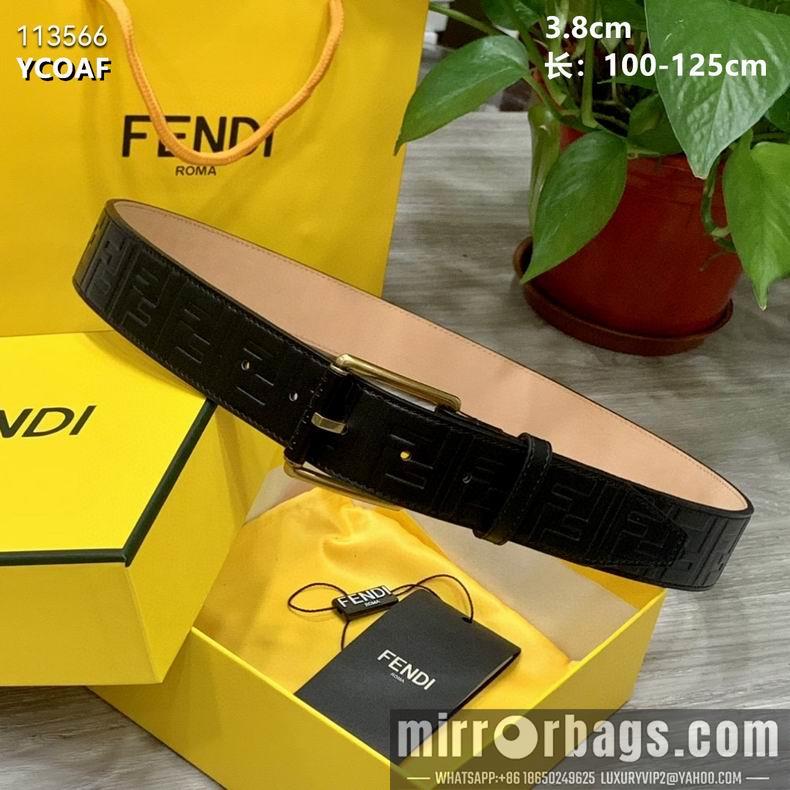 Replica Fendi Belt 38mmX100-125CM 8L23