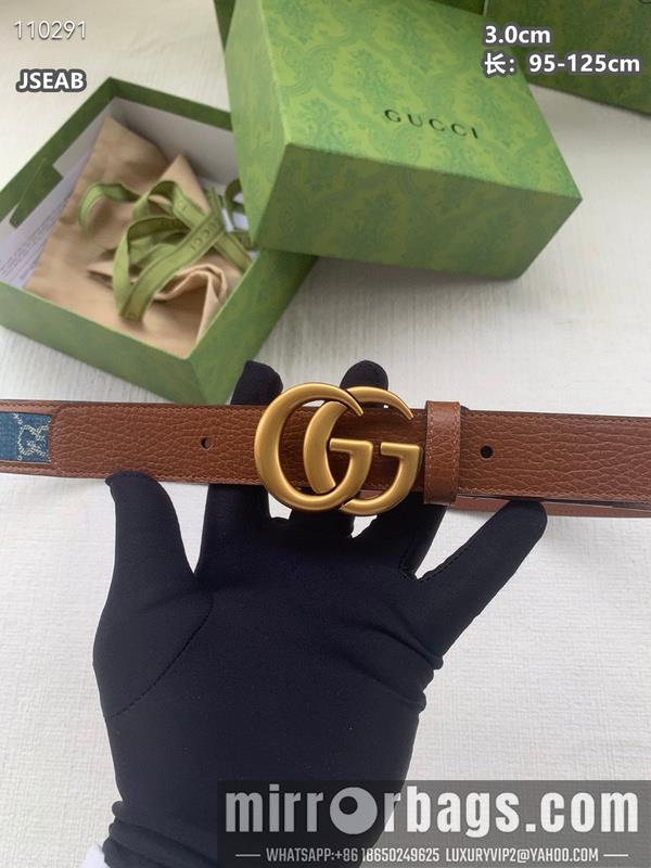 Replica Gucci belt 30mmX95-125cm 8L16