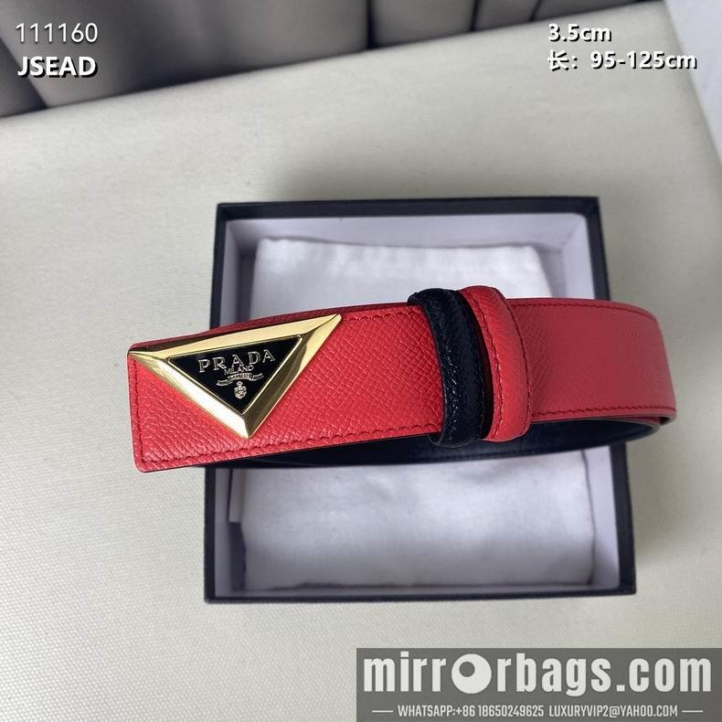 Replica Prada belt 35mmX95-125CM 8L04