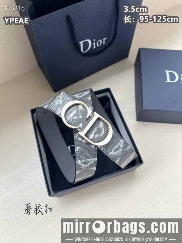 Replica Dior belt 35mmX95-125cm 8L16