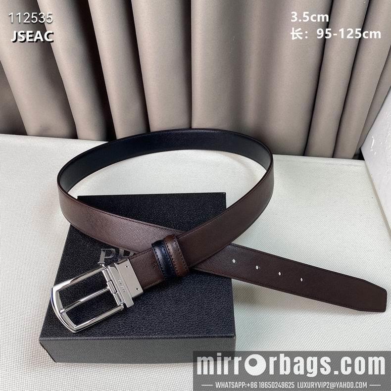 Replica Prada belt 35mmX95-125CM 8L14