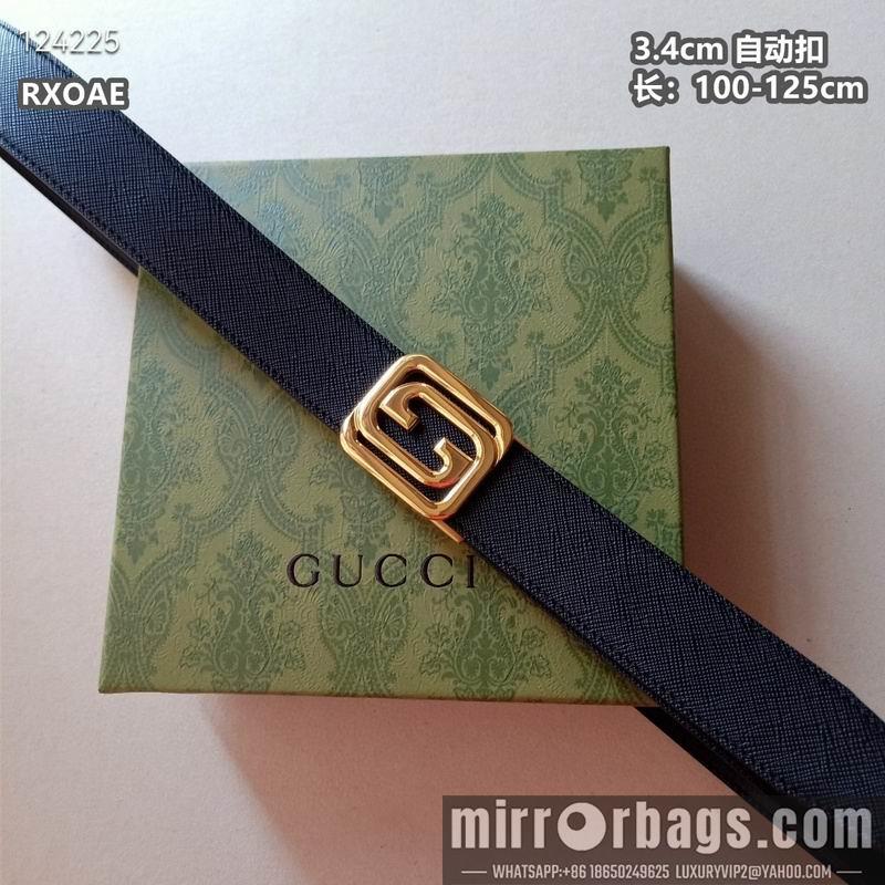 Replica Gucci belt 34mmX100-125cm 8L21