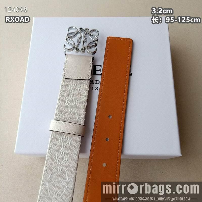Replica Loewe belt 32mmX95-125cm 8L01