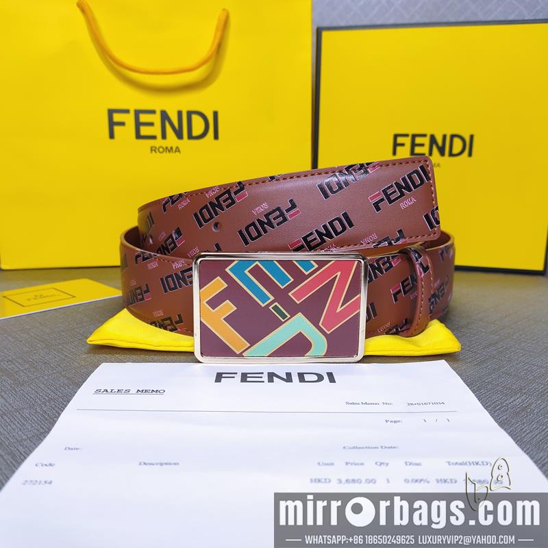 Replica Fendi belt 38mmX80-125cm lb02