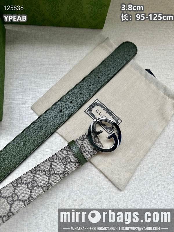 Replica Gucci belt 38mmX95-125cm 8L08