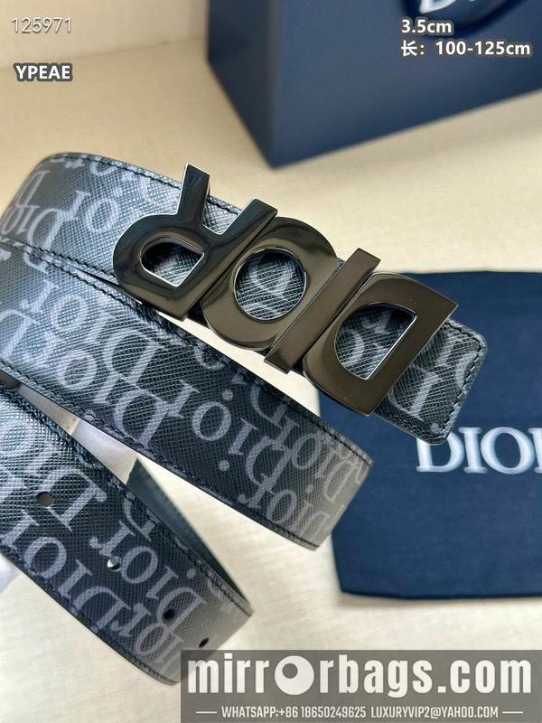 Replica Dior belt 35mmX100-125cm 8L29