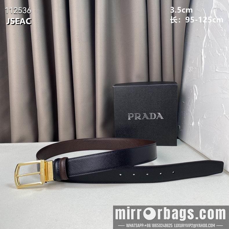Replica Prada belt 35mmX95-125CM 8L14