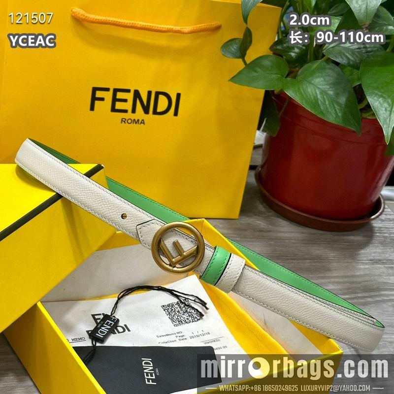 Replica Fendi belt 20mmX90-110cm 8L17