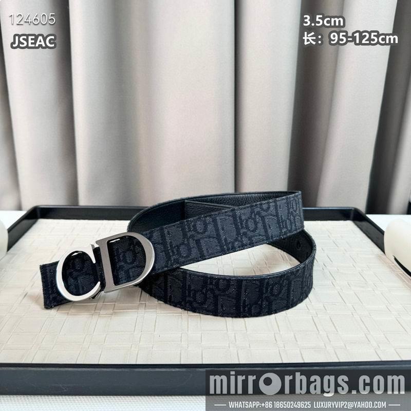 Replica Dior belt 35mmX95-125cm 8L21