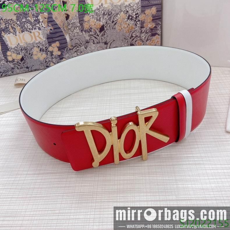 Replica Dior Belt 70mmX95-125cm 7d09