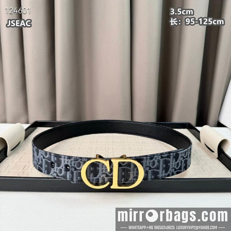 Replica Dior belt 35mmX95-125cm 8L21