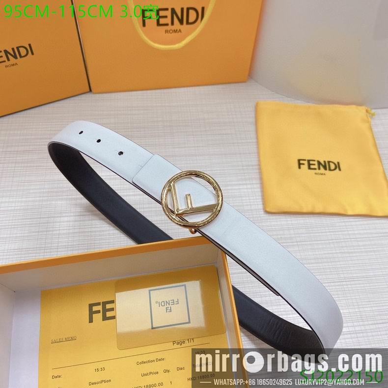 Replica Fendi Belt 30mmX95-115cm 7D