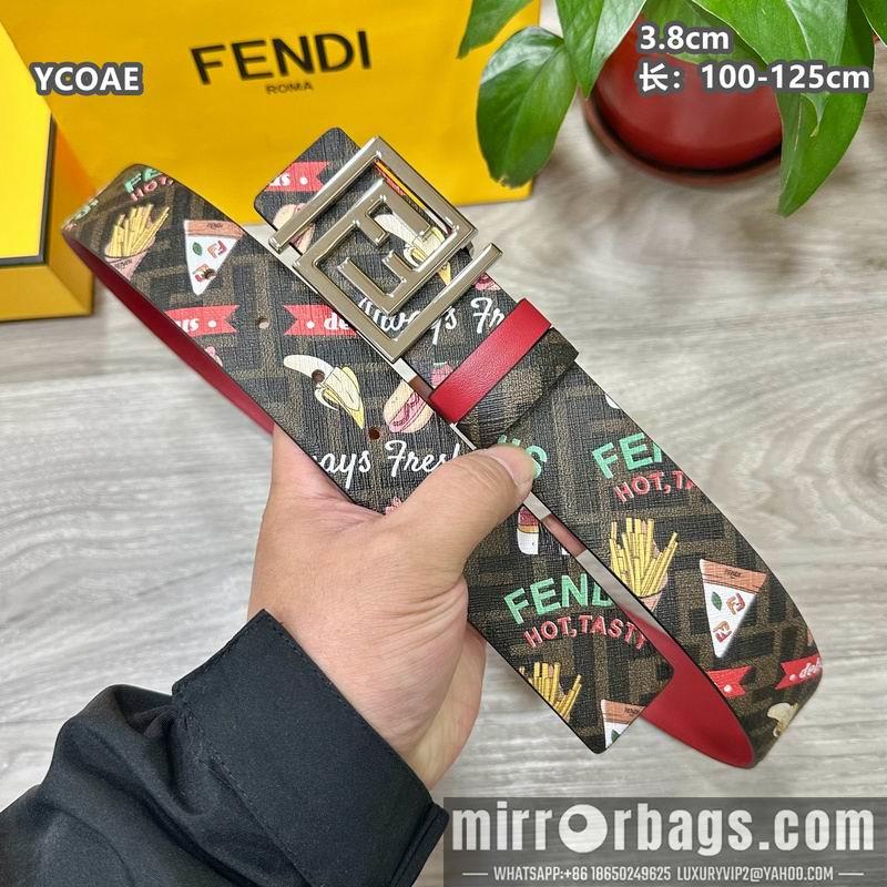 Replica Fendi belt 38mmX100-125cm 8L33