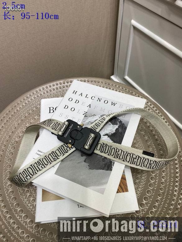 Replica Dior Belt 25mmX95-110cm 8L02