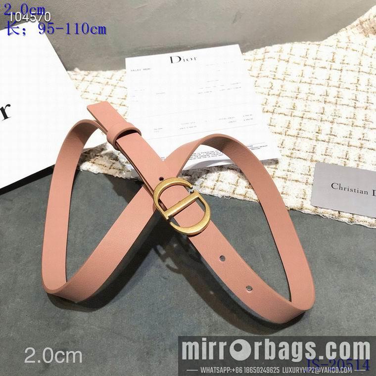 Replica Dior Belt 20mmX95-110cm 8L11