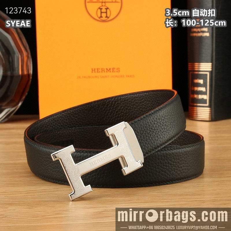 Replica Hermes belt 35mmX100-125cm 8L32