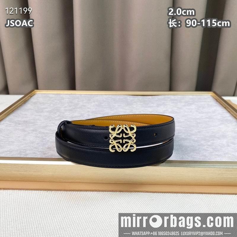 Replica Loewe belt 20mmX90-115cm 8L03