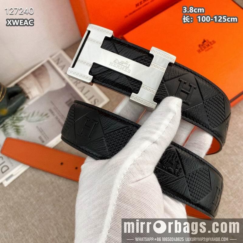 Replica Hermes belt 38mmX100-125cm 8L48