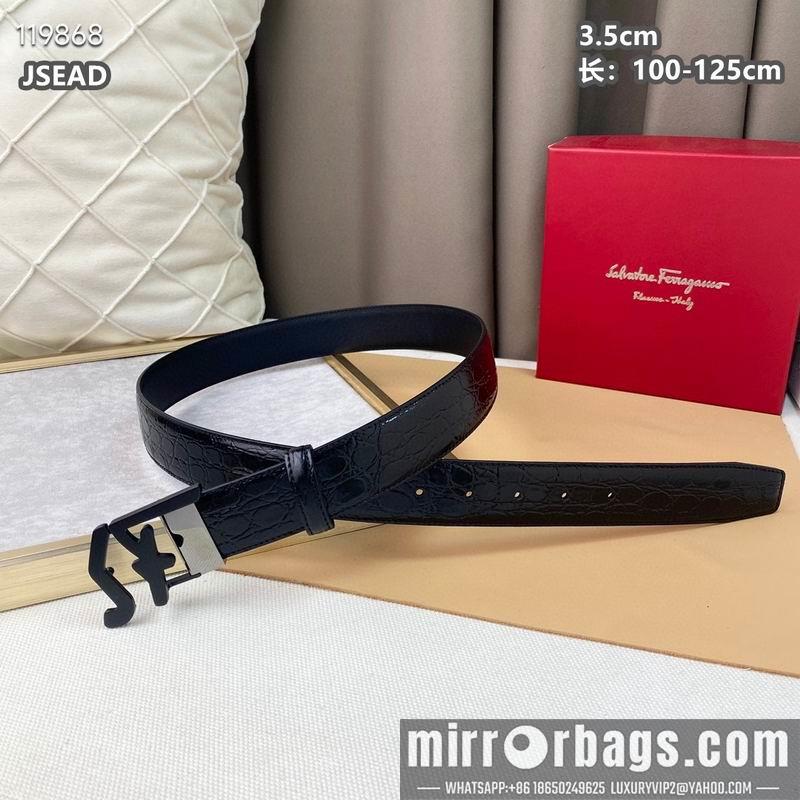 Replica Ferragamo belt 35mmX100-125cm 8L072016
