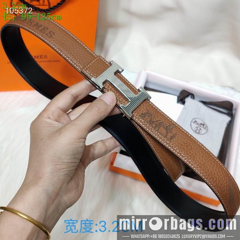 Replica Hermes Belt 32mmX95-125cm 8L03
