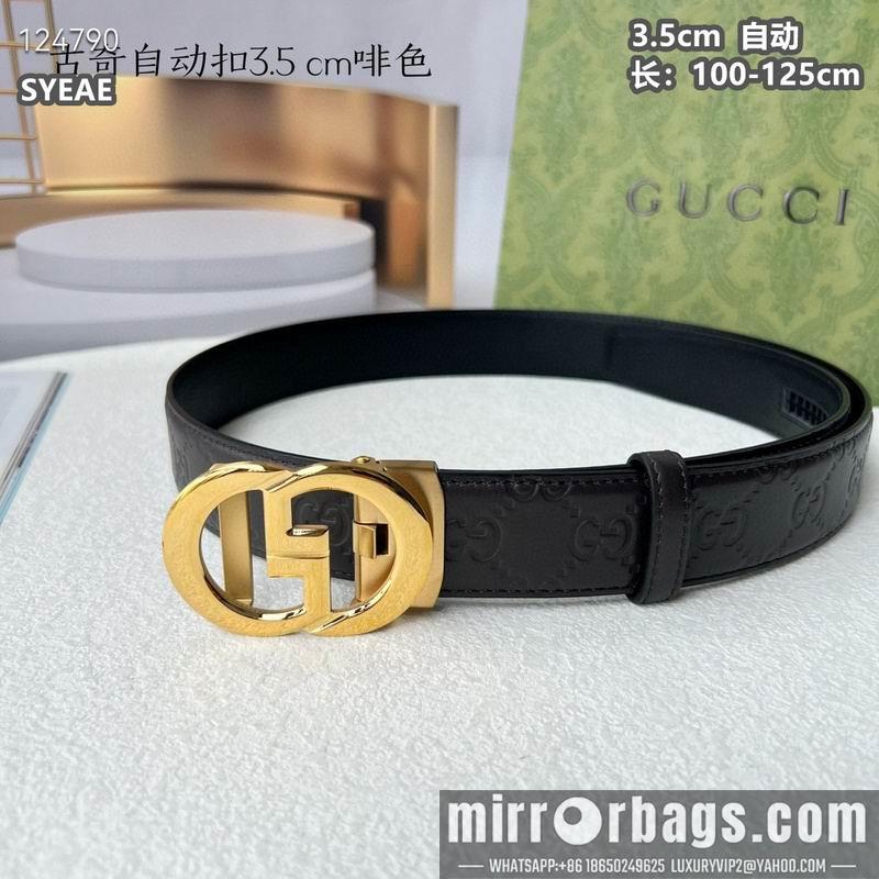 Replica Gucci belt 35mmX100-125cm 8L18