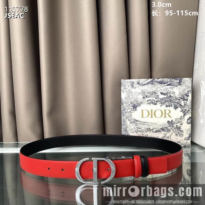 Replica Dior Belt 30mmX95-115cm 8L08