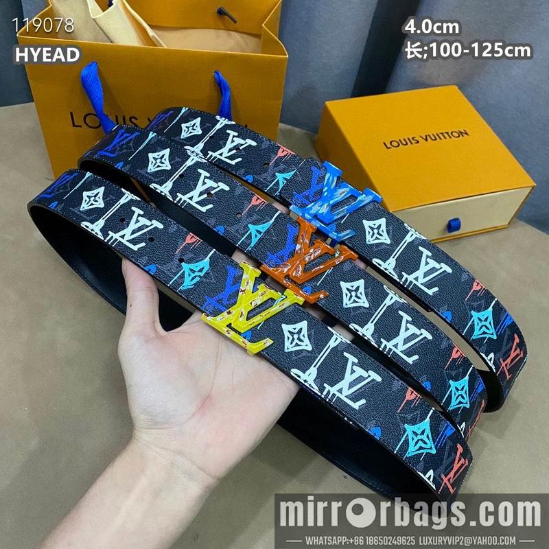 Replica LV belt 40mmX100-125cm 8L46