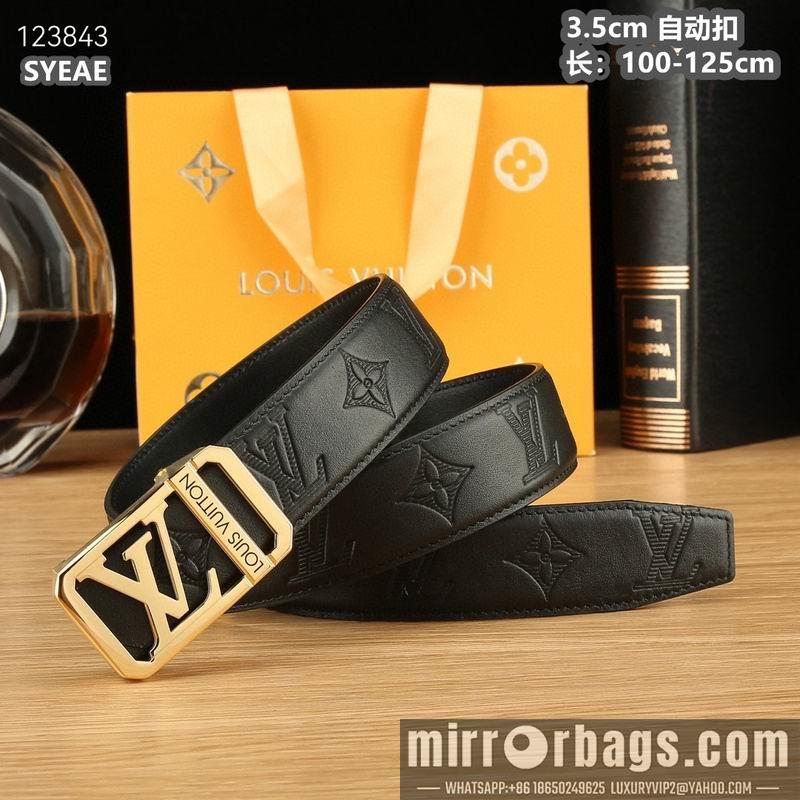 Replica LV belt 35mmX100-125cm 8L52
