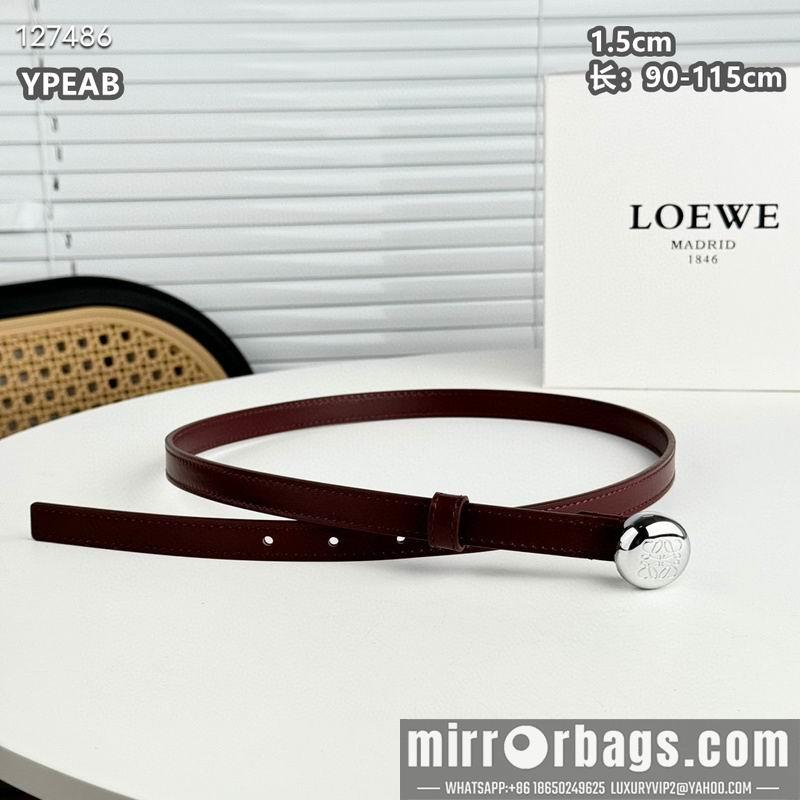 Replica Loewe belt 15mmX90-115cm 8L06