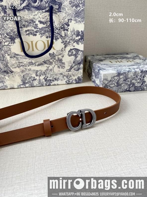 Replica Dior Belt 20mmX90-110cm 8L03