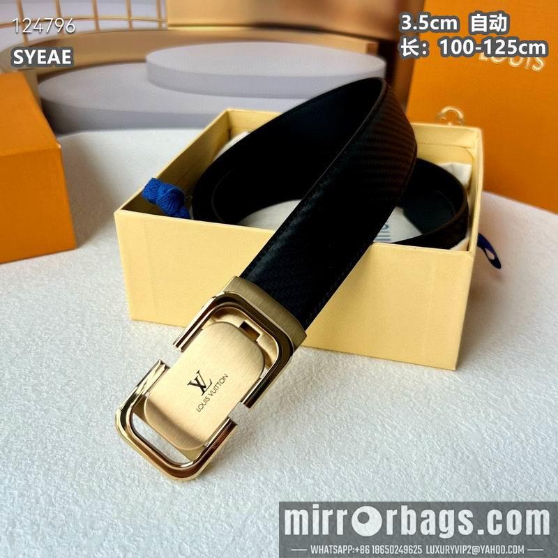 Replica LV belt 35mmX100-125cm 8L37
