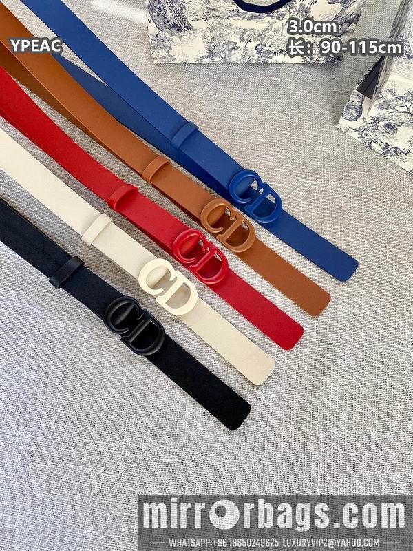 Replica Dior belt 30mmX90-115cm 8L01
