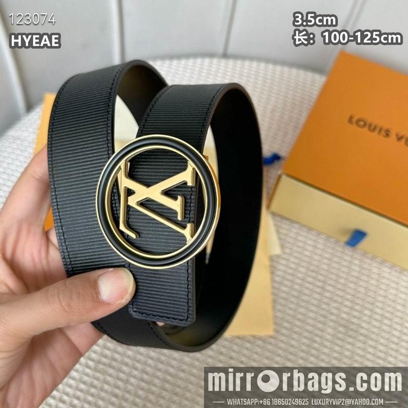 Replica LV belt 35mmX100-125cm 8L23