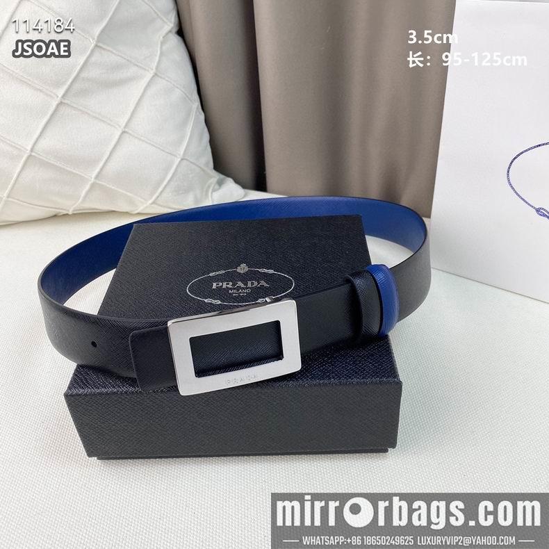 Replica Prada belt 35mmX95-125CM 8L21