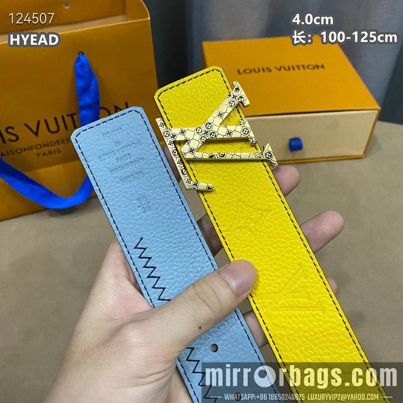 Replica LV belt 40mmX100-125cm 8L49