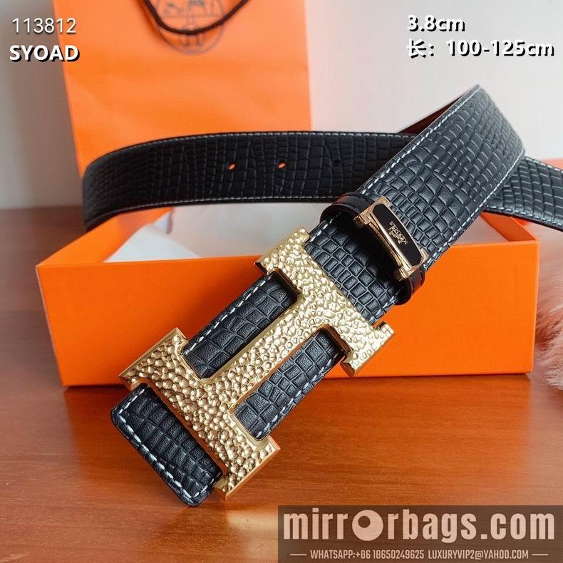 Replica Hermes belt 38mmX100-125cm 8L082508