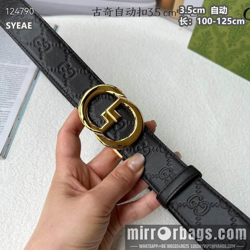 Replica Gucci belt 35mmX100-125cm 8L18