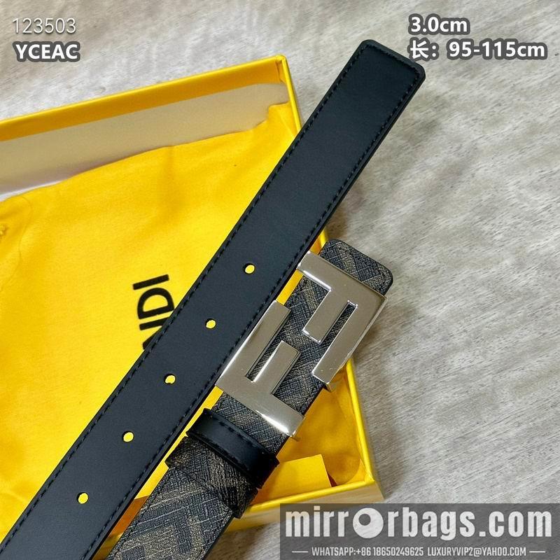 Replica Fendi belt 30mmX95-115cm 8L20
