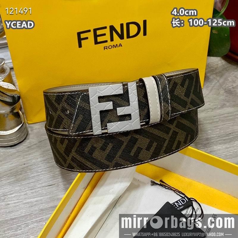 Replica Fendi belt 40mmX100-125cm 8L123