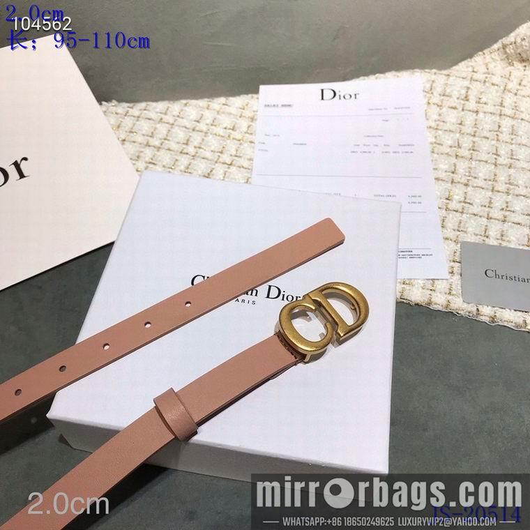 Replica Dior Belt 20mmX95-110cm 8L11