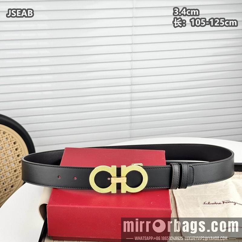 Replica Ferragamo belt 34mmX105-125cm 8L12