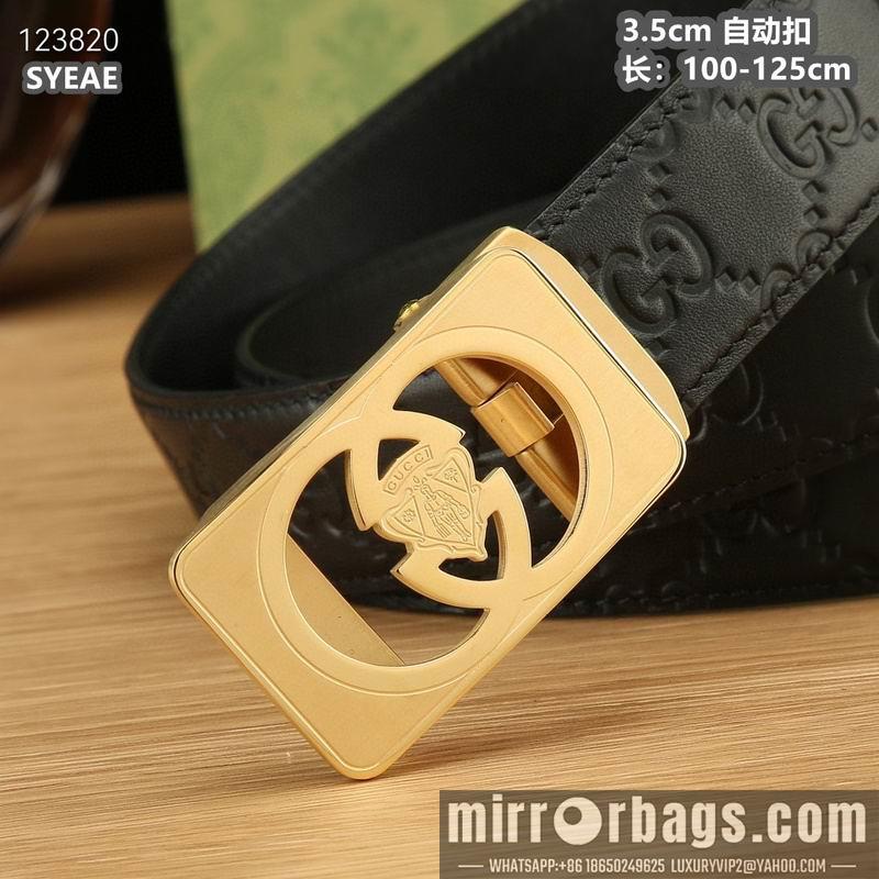 Replica Gucci belt 35mmX100-125cm 8L48