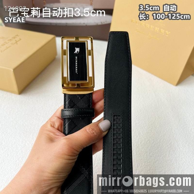 Replica Burberry belt 35mmX100-125cm 8L71