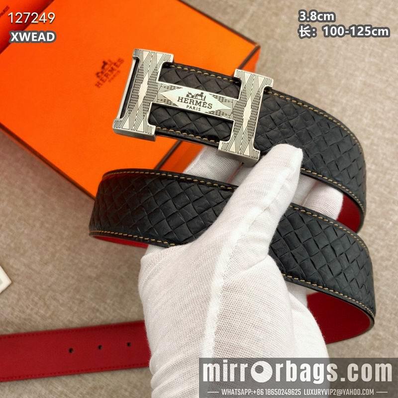 Replica Hermes belt 38mmX100-125cm 8L57