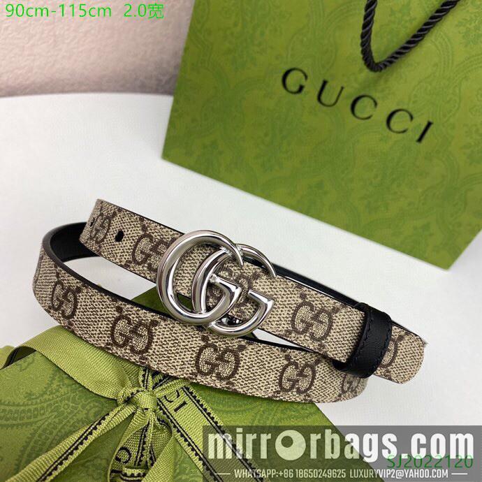 Replica Gucci Belt 20mmX90-115cm 7D04